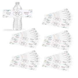 25 Pieces Water Bottle Labels, Bride To Be Bachelorette Bridal Shower Wedding Engagement Party Water Bottle Stickers 1 Piece 2 Stickers