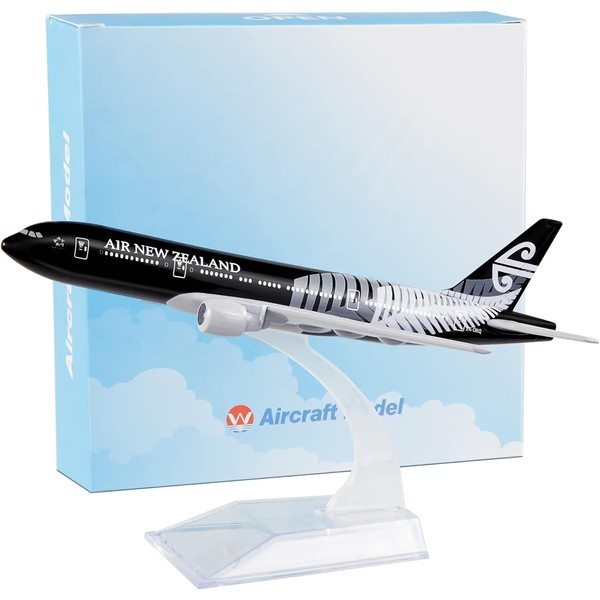 NJ Toys Diecast Model Airplane 16cm 1:400 Air New Zealand