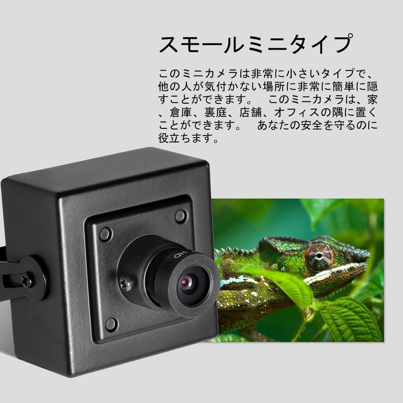 REVODATA Mini POE IP Camera, 5.0 Megapixel Compact Indoor Security