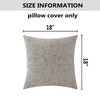 Home Brilliant Decorative Accent Pillow Covers Chenille Throw Pillows for