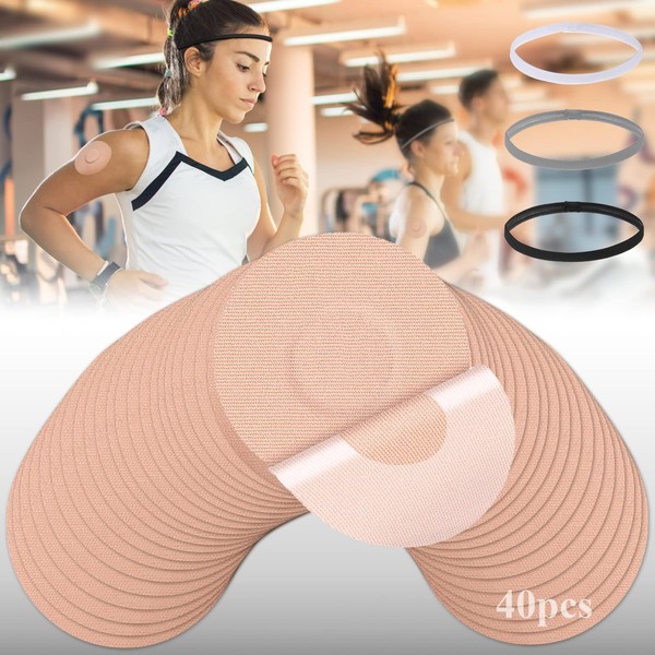 Pack of 40 Freestyle Libre 3 Plasters, Libre Patch Sports