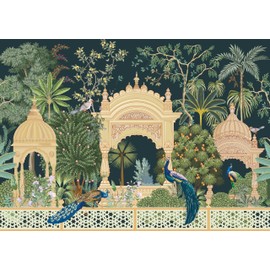 Interdruk - 1000 Piece Puzzle for Adults - Secret Garden no. 6, Colourful Design