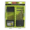 Ryobi A972101 21 Piece Titanium Drill Bit Set w/ Plastic