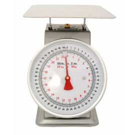 Zenport AZD50 Platform Mechanical Dial Scale, 50-Pound