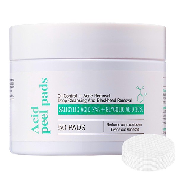 ARCHIDATE ARCHIDATE 30% Glycolic and 2% Salicylic Acid Pads, Glycolic
