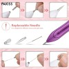 PAKISS Precision Beauty Device with Fine/Thick Needle Tips for Skin