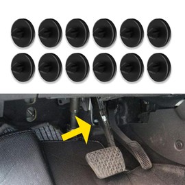 12 PCS Car Brake Light Switch Stopper, Brake Switch Stopper, Automotive Brake Switch Pad, 90541-06036 Car Stop Pad Switch Stopper Suitable for Most Cars Trucks