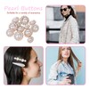 12 PCS Buttons, Pearl Buttons, Vintage Buttons, Metal Button Rhinestone