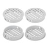 sourcing map Round Soffit Vents 2 inch, 26Pcs Light Grey