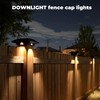Kemeco Solar Post Cap Lights for 4x4 Posts, 2 Pack