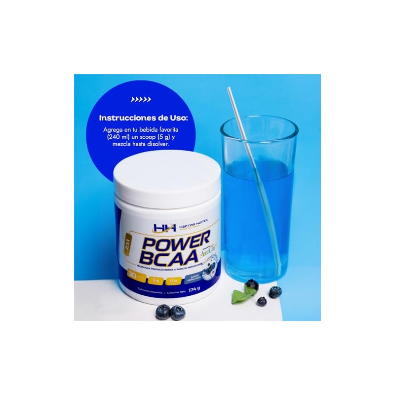 Signature Series Power Bcaa Suplemento Azucar Electrolitos Polvo Aminoácidos Hidratacion