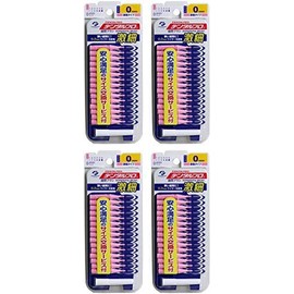 (Bulk purchase) Dentalpro Interdental Brush I-shaped 15 pieces Size 0 (SSSS) (× 4 pieces)