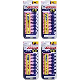 (Bulk purchase) Dentalpro Interdental Brush I-shaped 15 pieces Size 0 (SSSS) (× 4 pieces)