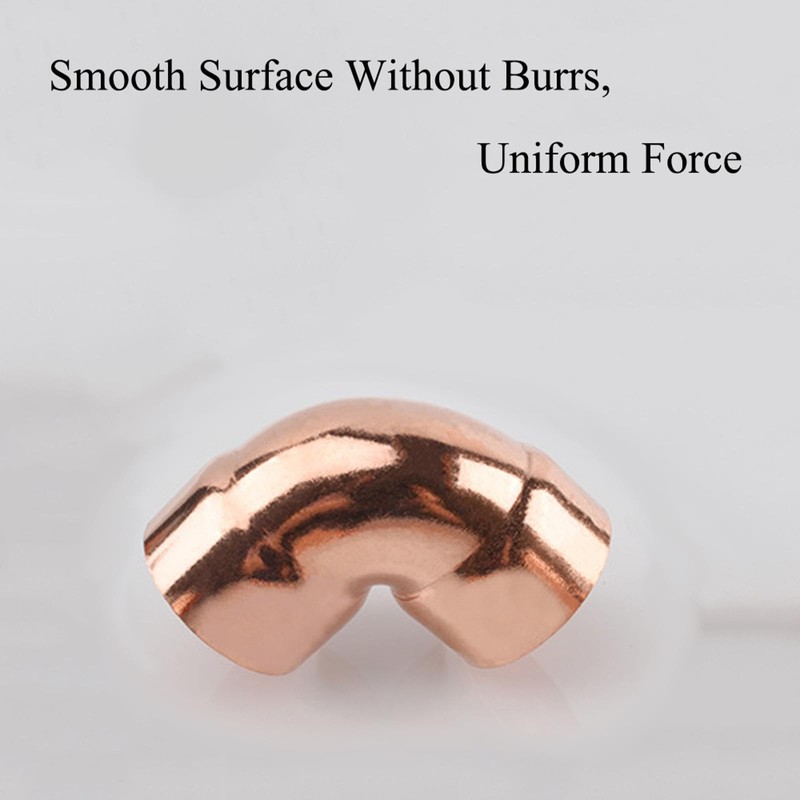 7/8" ID Copper 90 Degree Elbows Welding Joint Copper Pipe