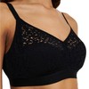 Chantelle Women's Norah Full-Coverage Front Closure Bra, Black, 36H