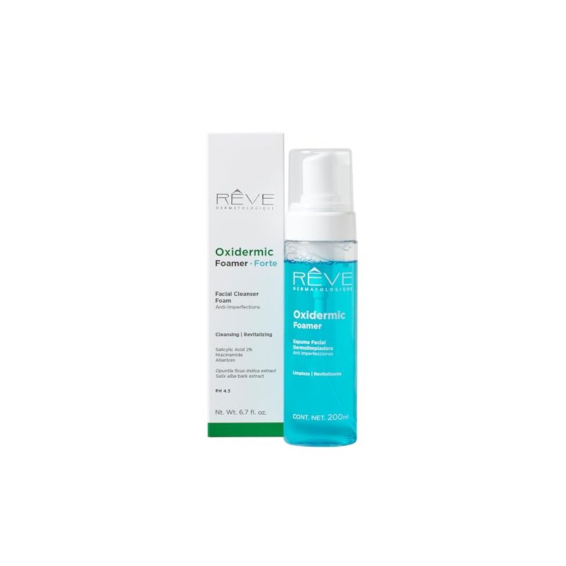 Reve Dermatologique Oxideric Foamer Forte - Espuma Facial Dermolimpiadora Anti