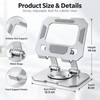 Foldable Tablet & Phone Stand for Desktop Use – 360°