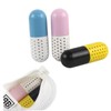 FOMIYES 3pcs Shoes Capsule Shaped Deodoriser Moisture Absorbing Agent for