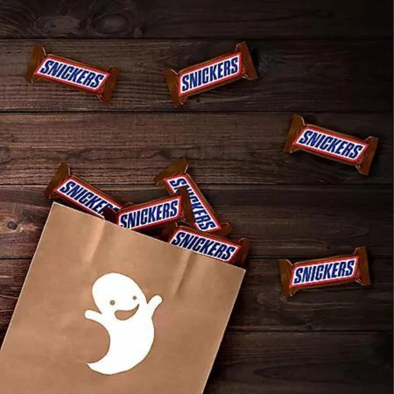 SNICKERS Milk Chocolate, Fun Size Candy Bars, Individually Wrapped (2
