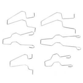 Retaining Clip for Headlights, 6 Pieces Headlight Dip Low Beam Headlight Car Bulb Retaining Spring