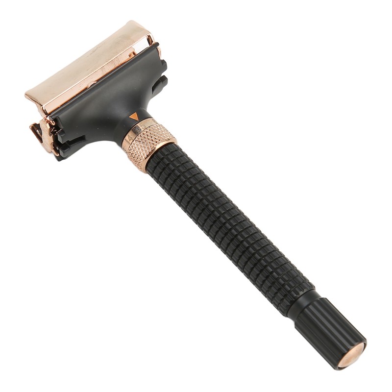 Shaving Handle Metal Safety Double Edge Reusable Shaving Long Handle