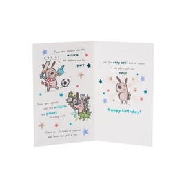 UK Greetings Birthday Card for Nephew - Sweet Poem Design