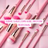 Set de 12 brochas de maquillaje Pink Up Pink Brushes