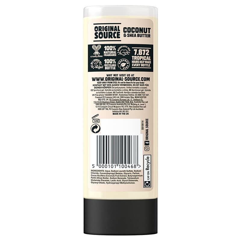 Original Source Coconut & Shea Butter Shower Gel 250 ml