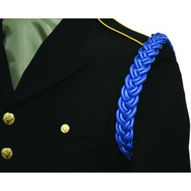 Air Force Shoulder Cord with Pin (Light Blue)