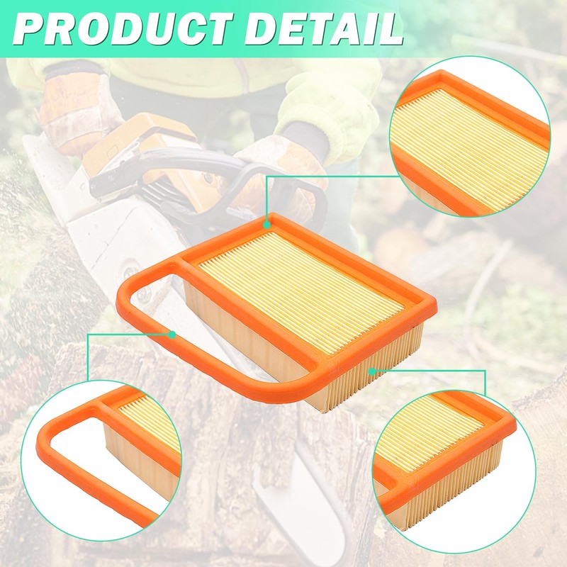 Air Filter Kit for Stihl TS410 TS420, ADEFOL Air Filter