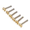 6Pcs Brass Compensated, Saddles Set for TL Tailpiece Telecaster Guitar
