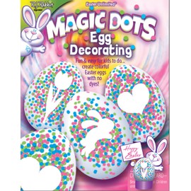 Magic Dots Egg Decorating Kit, Blue,Green,Pink