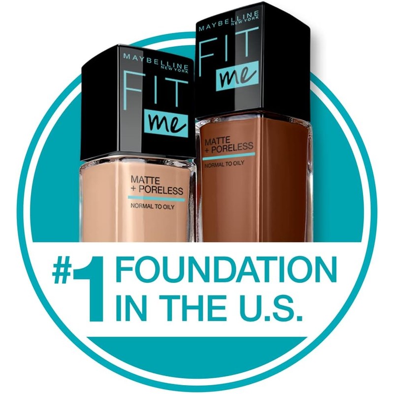 Maybelline Base de Maquillaje Fit Me Matte, 130 Buff Beige