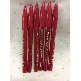 Maybelline 6 X Maybelline Expert Eyes Brow & Eye Pencils ( DARK BROWN ) NEW.