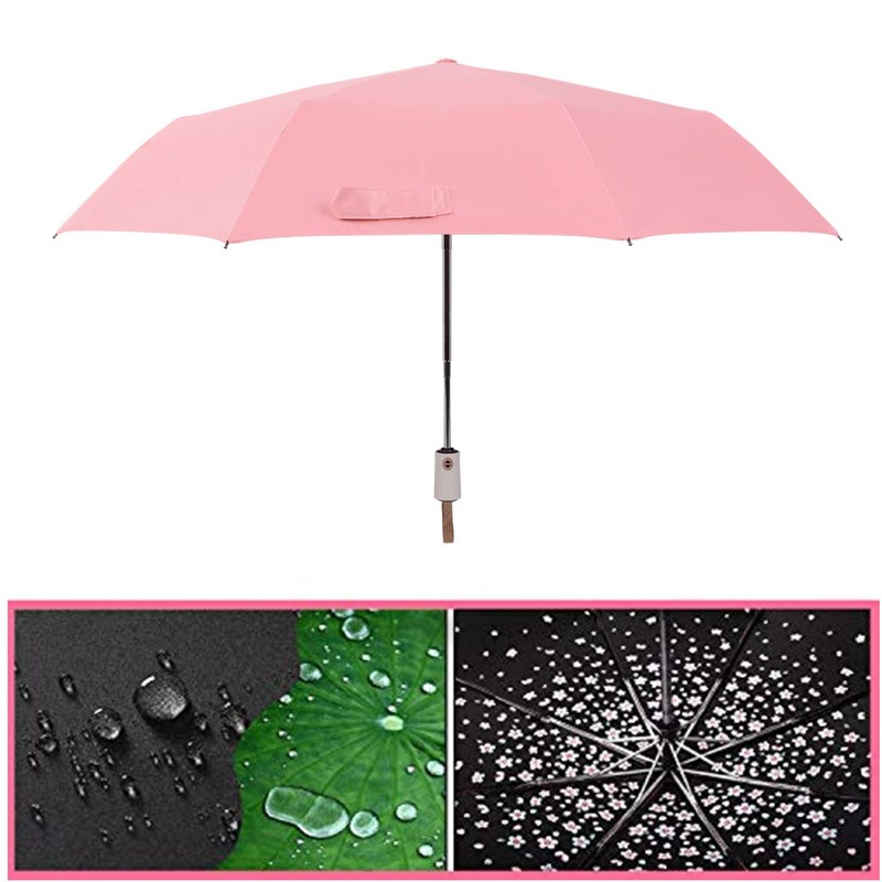 Meiyijia Voy Compact Folding Umbrella with UV Protection, Portable Umbrella