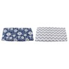 2Pcs Baby Crib Sheets Cotton Yarn Detachable Print Fitted Crib