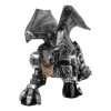 Ebros Gift Roaring Steampunk Silver Robotic Cyborg Winged Geared Clockwork