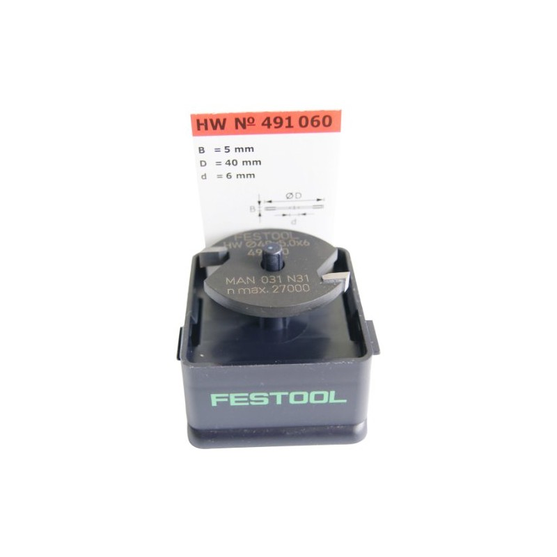Festool HW Disc Bit 5 x D40
