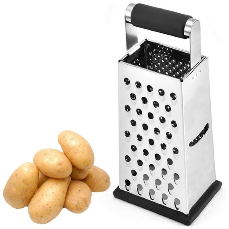 Grater Stainless Steel Four Sided Melon Grater Cheese Grater Vegetable