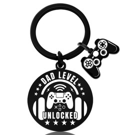 YINSSA New Dad Gifts First Time Dad Gifts New Dad Christmas Gifts Best Gifts for Expectant Dads Unlocked Keychain New Dad Gifts First Time New Dad Pregnancy Gifts for First Time Dads