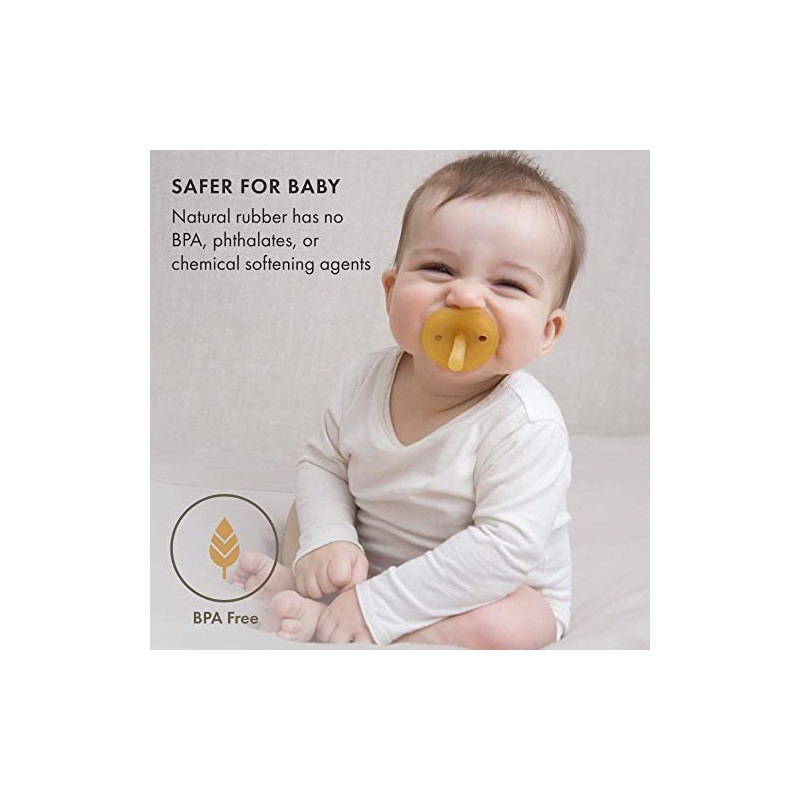 Natursutten Pacifiers 6-12 Months - 2-pack Original Shield Orthodontic Nipple
