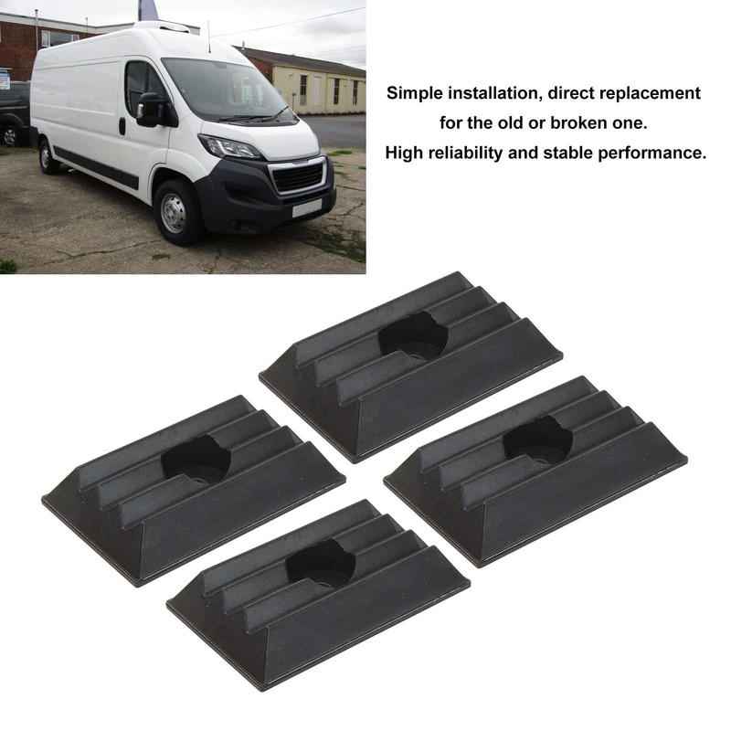 KIMISS Rubber Buffer Suspension, 4PCS 1362685080 Replacement For CITROEN JUMPER