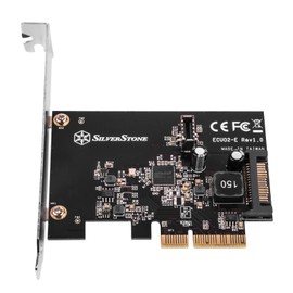 Silver Stone SST-ECU02-E USB3.2 USB Extension 20 Pin Inside with Key-A Connector PCI Express Card