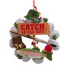 Kurt Adler 4 Inch Catch of The Day Fishing Ornament