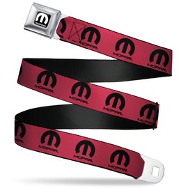 Buckle-Down Kids' Standard Seatbelt Belt Mopar, 1.0" Wide-Fits Pant Size 20-36