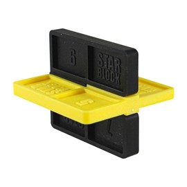 Starblock - Decking Spacers Wood 4/5/6 and 7 mm Bucket of 24 Pieces