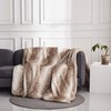 Double Sided Faux Fur Throw Blanket Silky Soft Oversized Afghan