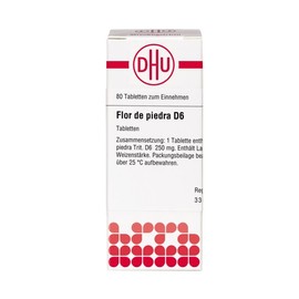 DHU Flor de Piedra D6 Tablets Pack of 80 Tablets
