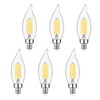 Sigalux E12 LED Candelabra Bulb 60 Watt Equivalent, Dimmable Chandelier