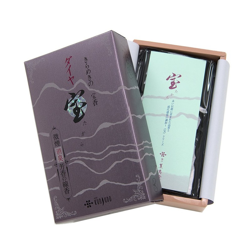 Kunjudo #61 Incense Sticks, Diamond Treasure Large Rose